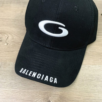 Balenciaga men's and women's casual all-match embroidered letters baseball cap - Image 4
