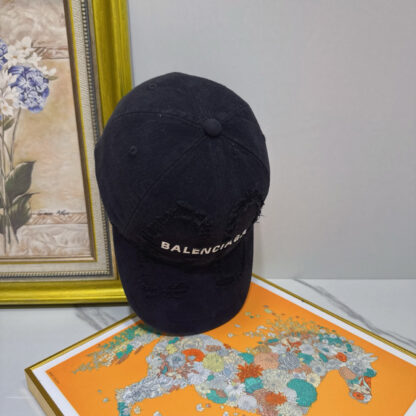 Balenciaga pure cotton old fashioned baseball cap - Image 4