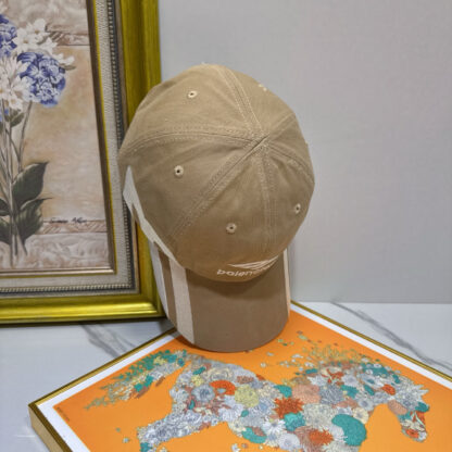 Balenciaga pure cotton Japanese and Korean fashion baseball cap - Image 4