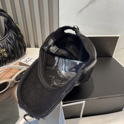 Balenciaga couple washed baseball cap - Image 4