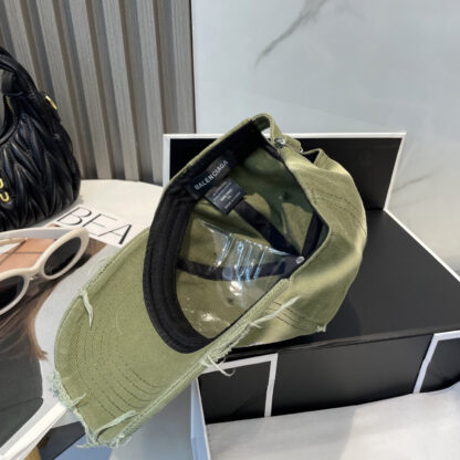Balenciaga couple washed baseball cap - Image 4