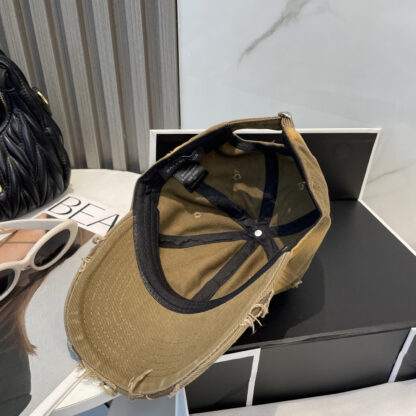 Balenciaga couple washed baseball cap - Image 4