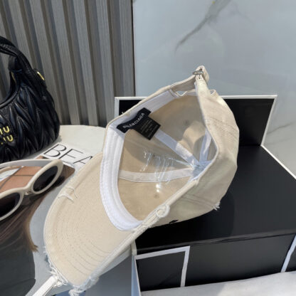 Balenciaga couple washed baseball cap - Image 4