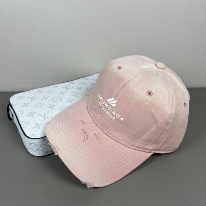 Balenciaga classic quote embroidered couple baseball cap - Image 4