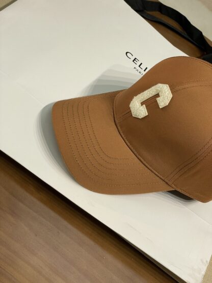 Celine Toffee Elegant and Sophisticated Comfort Baseball Cap - Image 4