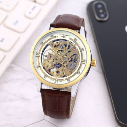 Longines automatic engraved movement fashion watch - Image 5