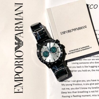Armani multi-function chronograph quartz men's watch - Image 3