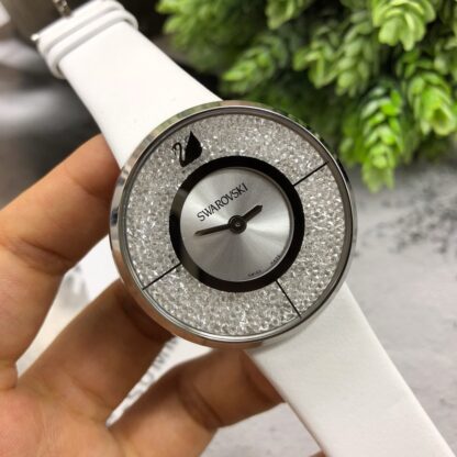 Swarovski starry leather strap women's watch - Image 3
