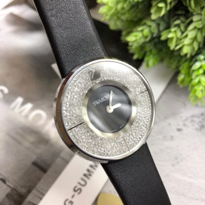 Swarovski starry leather strap women's watch - Image 3