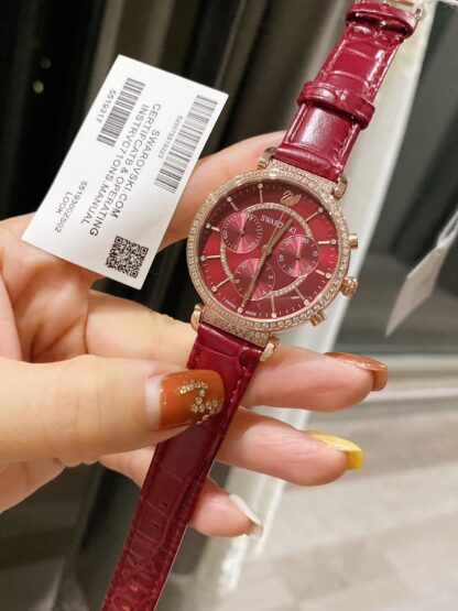 Swarovski Fashion Crystal Three-Eye Chronograph - Image 4