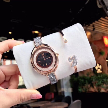 Swarovski crystal diamond watch - Image 4