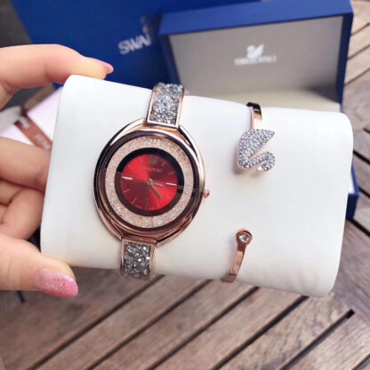 Swarovski crystal diamond watch - Image 4
