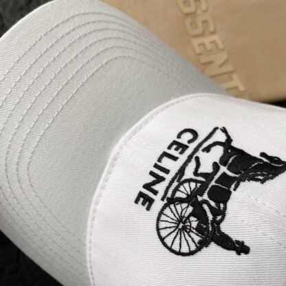 Celine carriage embroidered baseball cap - Image 4