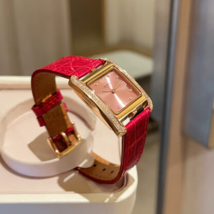 Hermes Square Dial Delicate Watch - Image 4