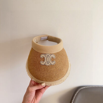 Celine new tassel holiday leisure sun hat - Image 4