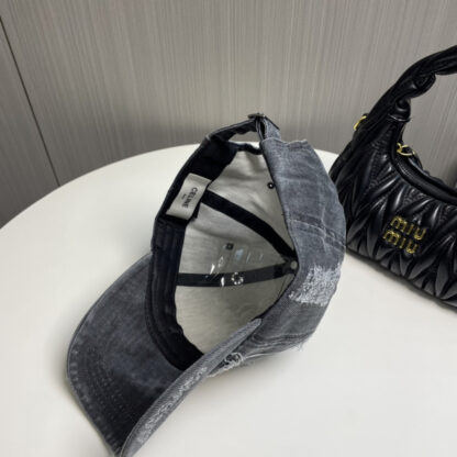 Celine spring washed baseball cap - Image 4
