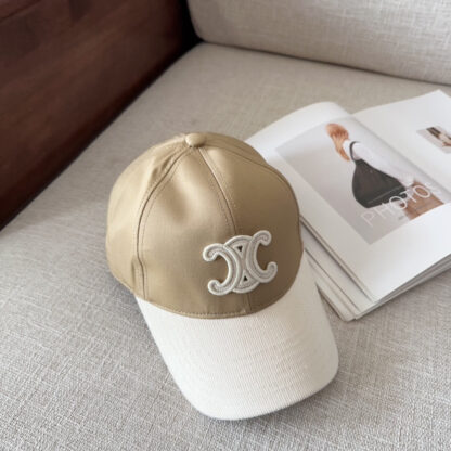 Celine letter embroidered couple fashion baseball cap - Image 4