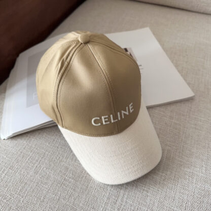 Celine letter embroidered couple fashion baseball cap - Image 4