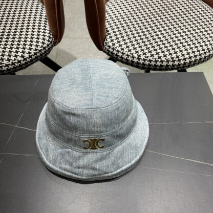 Celine women's autumn and winter elegant bow bucket hat - Image 4