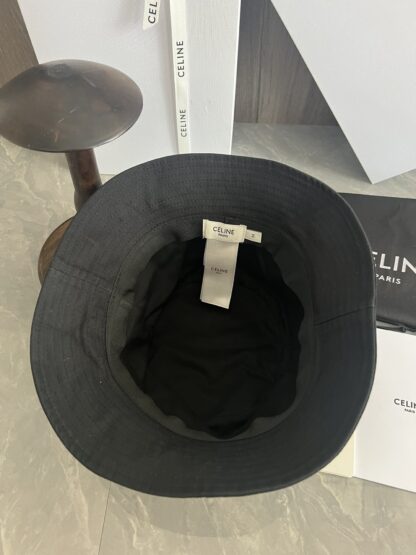 Celine new cotton embroidered bucket hat - Image 4