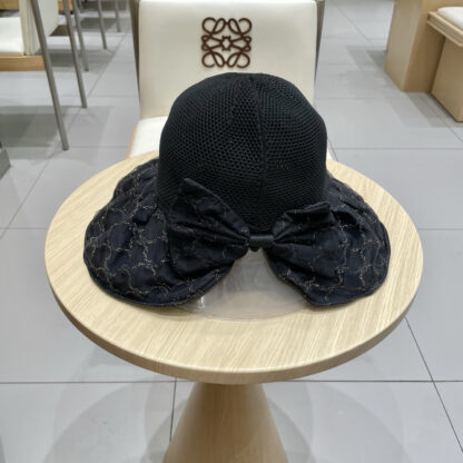 Celine colored plastic sunscreen breathable sun hat - Image 3