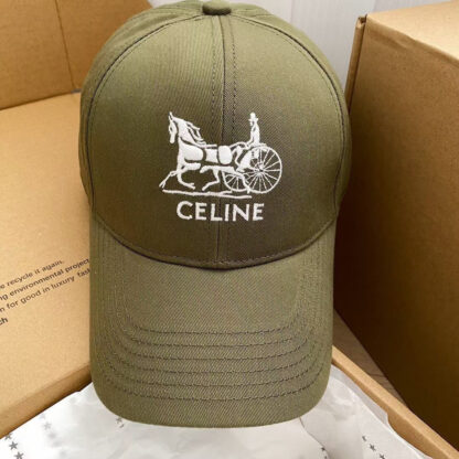 Celine carriage embroidered baseball cap - Image 4