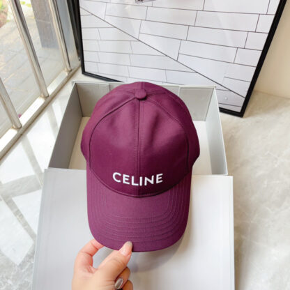 Celine all-match embroidered letters baseball cap - Image 4