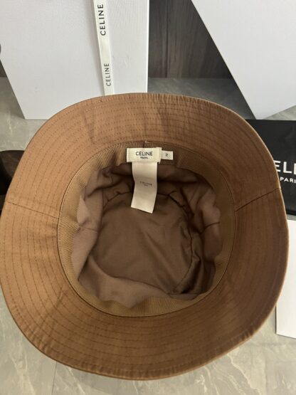 Celine embroidered lightweight bucket hat - Image 4