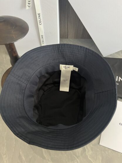 Celine embroidered lightweight bucket hat - Image 4