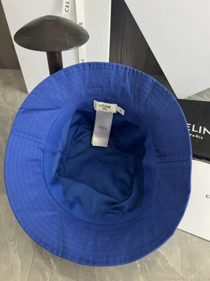Celine embroidered lightweight bucket hat - Image 4
