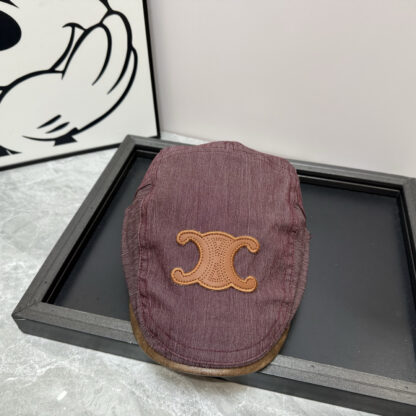 Celine fashion all-match forward hat - Image 4