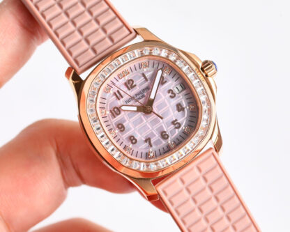Patek Philippe AQUANAUT series mechanical women's grenade watch - Image 4