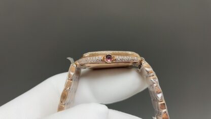 Bulgari Gilded Snake Shadow White Shell Watch - Image 4
