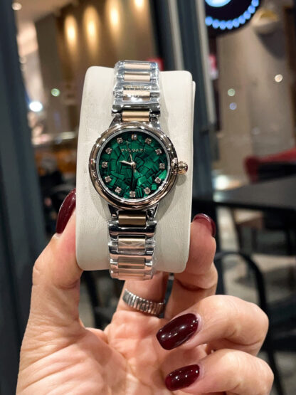 Bulgari Women's Mother-of-Pearl Intarsia Watch - Image 4