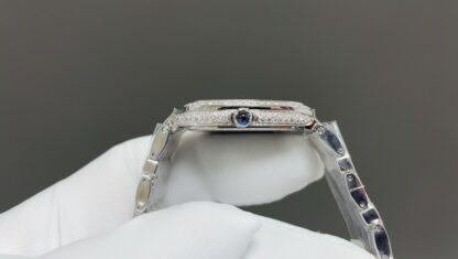 Bulgari Gilded Snake Shadow White Shell Watch - Image 4
