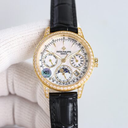 Patek Philippe Perpetual Calendar Multi-Function Luxury Watch - Image 4