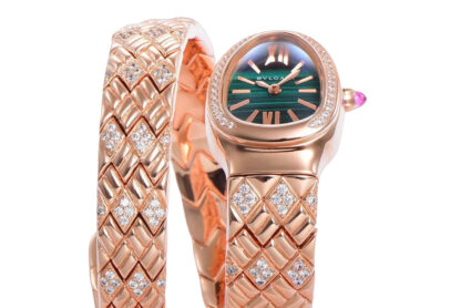 Bulgari Diamond Snake Watch - Image 4