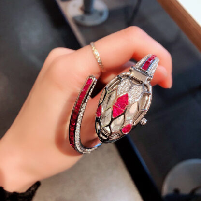 Bulgari Fashion Snake Bracelet Watch - Image 4