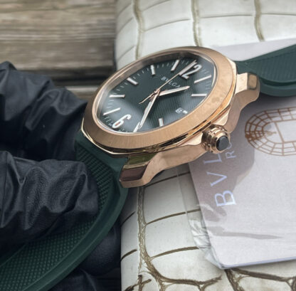 Bulgari octagonal design noble and domineering mechanical watch - Image 4