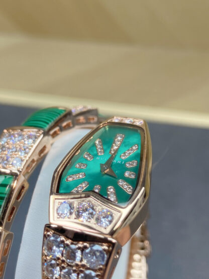 Bulgari Rose Gold Two-Circle Snake Watch - Image 4