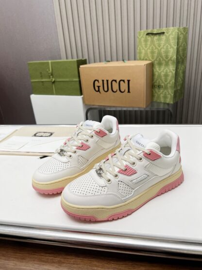 Gucci high and low top distressed sneakers - Image 4
