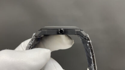 Bulgari matte black ultra-thin mechanical watch - Image 4