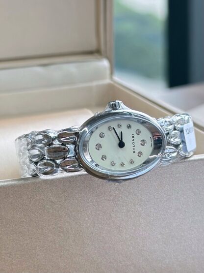 Bulgari silver watch - Image 4