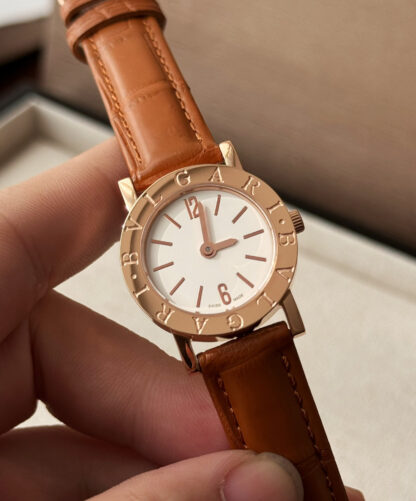 Bulgari white gold ladies watch - Image 4