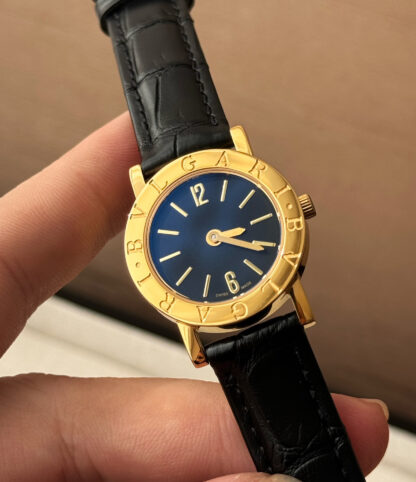 Bulgari black gold ladies watch - Image 4