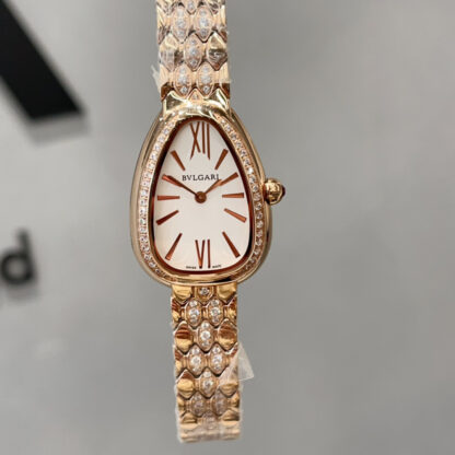 Bulgari gilded snake shadow watch - Image 4