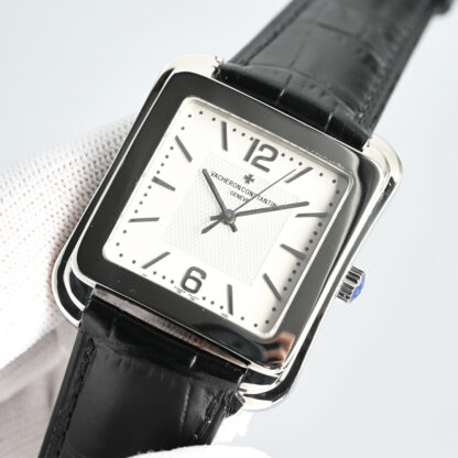 Vacheron Constantin Square Dial Fashion Watch - Image 4