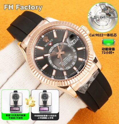 Rolex FH factory uses 904L stainless steel case with internal weight - Image 4