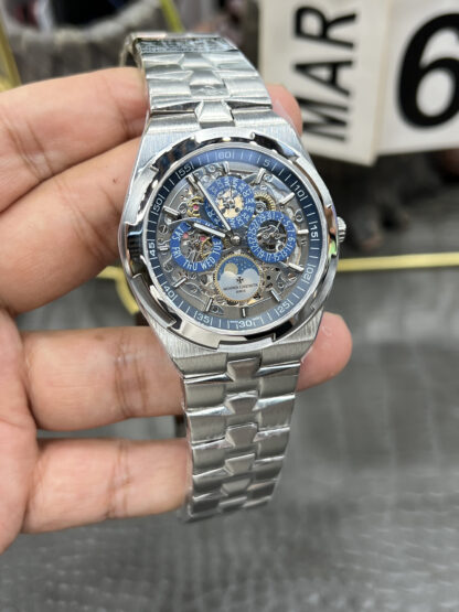 Vacheron Constantin Perpetual Calendar Skeleton Series Automatic Mechanical Watch - Image 4