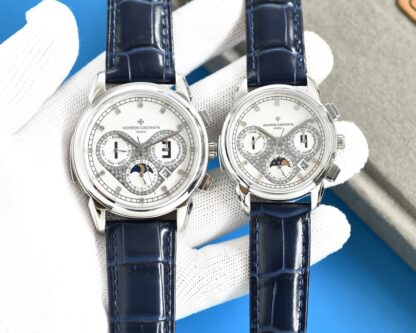 Vacheron Constantin Mechanical watch with moon phase movement - Image 4